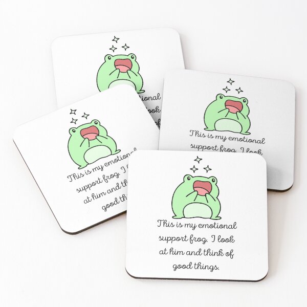 Item preview, Emotional Support frog designed and sold by Ingridpd.