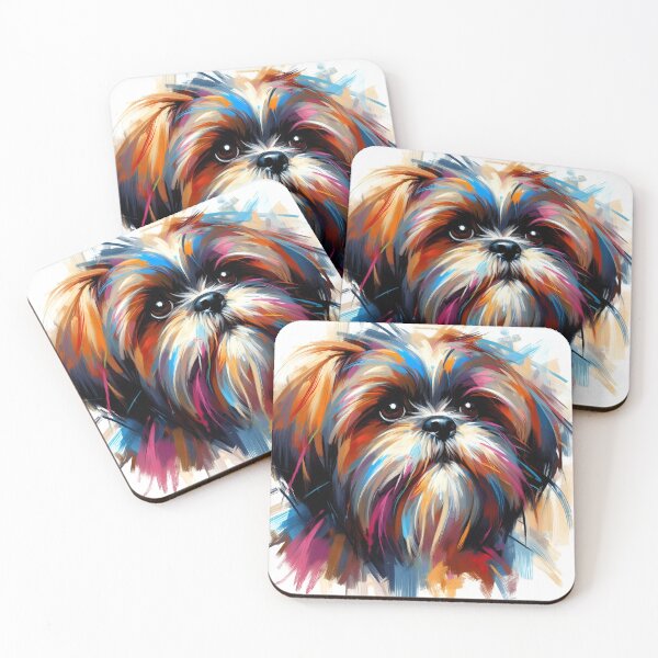 Item preview, Shih Tzu Splendor in Art designed and sold by PawspectCreate.