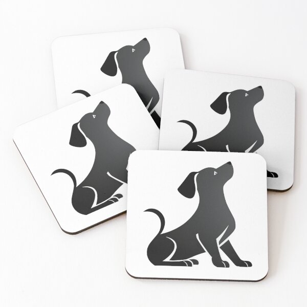 Item preview, Black puppy designed and sold by Lufka.