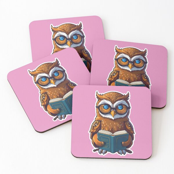Item preview, Owl Reading a book  designed and sold by Mansingh77.