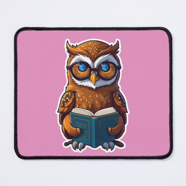 Item preview, Owl Reading a book designed and sold by Mansingh77.