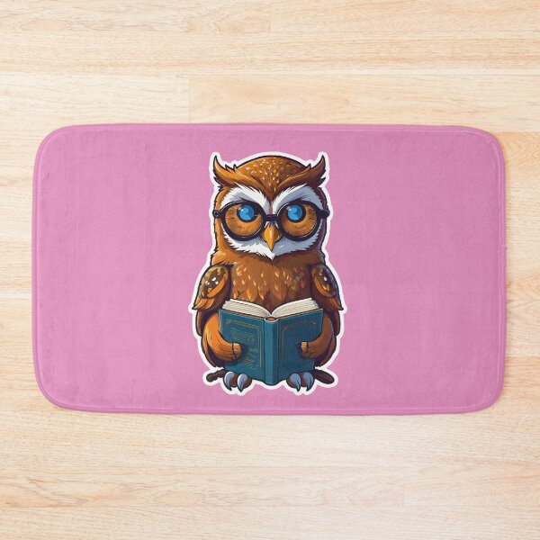 Item preview, Owl Reading a book  designed and sold by Mansingh77.