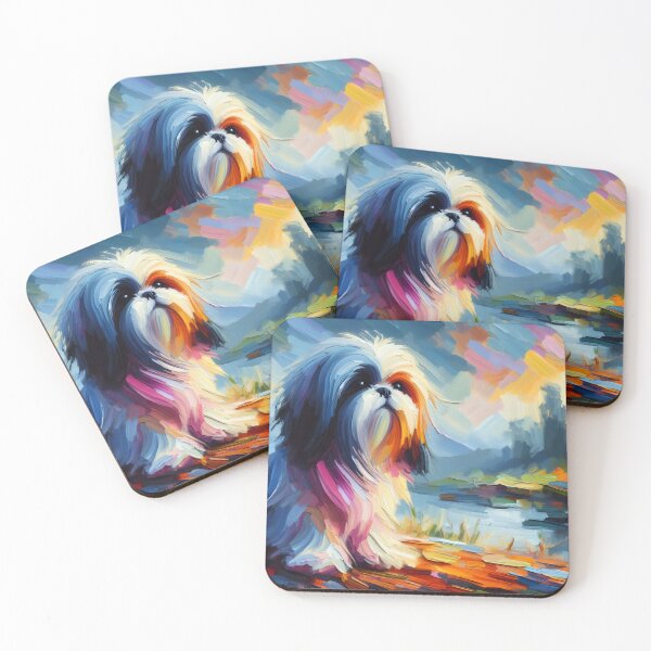 Item preview, Shih Tzu Charm in Art designed and sold by PawspectCreate.