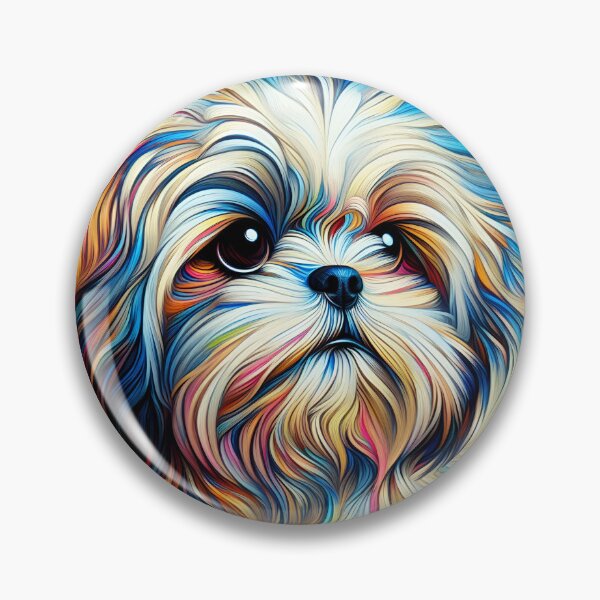 Item preview, Shih Tzu Whimsical Whirl designed and sold by PawspectCreate.