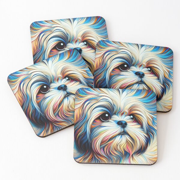 Item preview, Shih Tzu Whimsical Whirl designed and sold by PawspectCreate.
