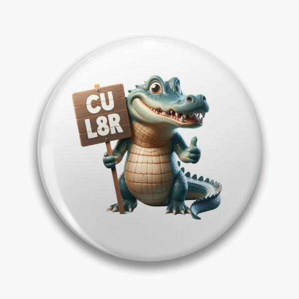 Item preview, This Alligator Will CU L8R! designed and sold by joystreethouse.