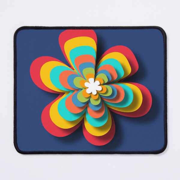 Item preview, Multicolor flower art customized designed and sold by theparkfact0.