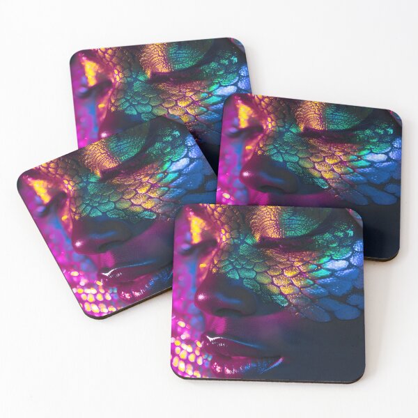 Item preview, Neon Serpentine Elegance designed and sold by AI-Only Creations.