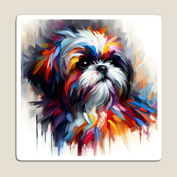 Item preview, Shih Tzu Delight in Art designed and sold by PawspectCreate.
