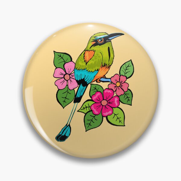 Item preview, Exotic bird torogoz designed and sold by paisajetropical.