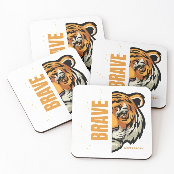 Item preview, Brave Tiger Face designed and sold by Babajexodas.