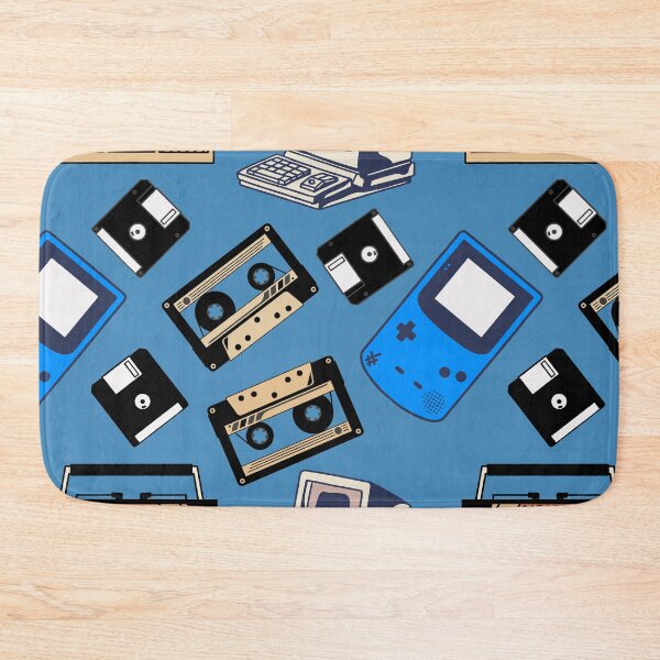 Item preview, 80s 90s Retro Technology Pattern - Seamless Vintage Gadget Design designed and sold by SpecialtiesShop.