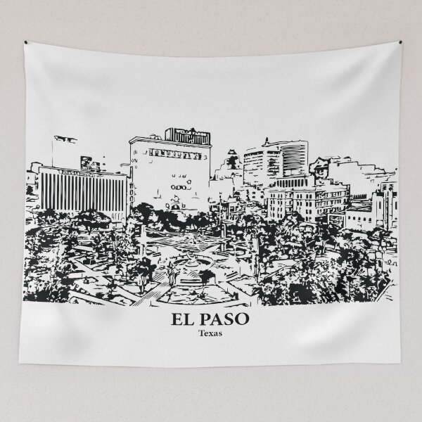 Item preview, El Paso - Texas designed and sold by Lakeric Cityscapes.
