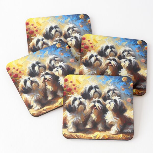 Item preview, Shih Tzu Dynamic Artistry designed and sold by PawspectCreate.