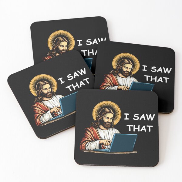 Item preview, I Saw That - Jesus meme designed and sold by Kawaii-n-Spice.