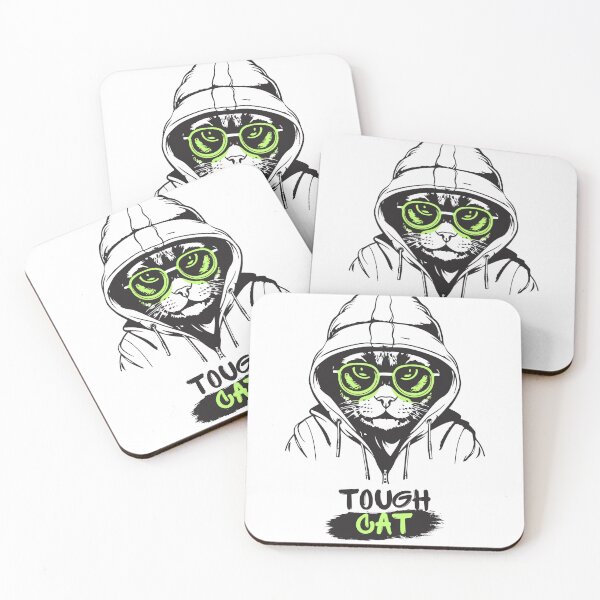 Item preview, Tough Cat Face designed and sold by Babajexodas.