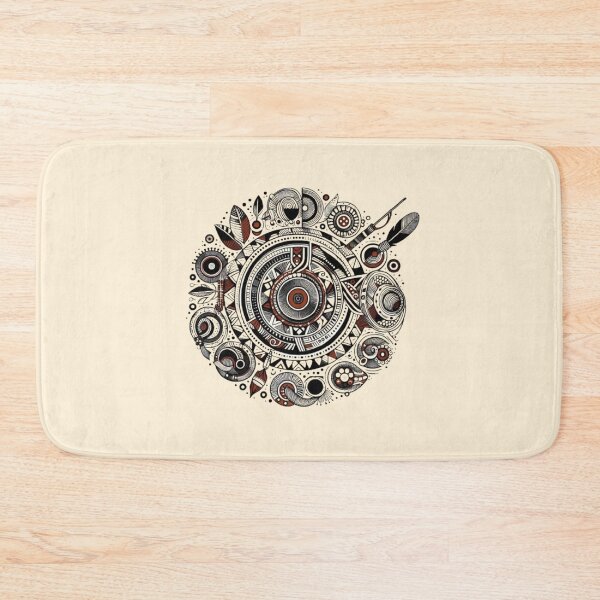 Item preview, Ndebele Design Tribal Pattern | African Style Geometry Art designed and sold by Agmari.