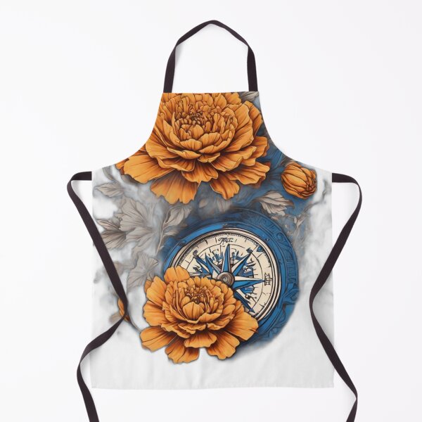 Item preview, Lotus Compass Chronicles: Tattoo-Style T-Shirts Infused with Spiritual Elegance designed and sold by Newsubh.