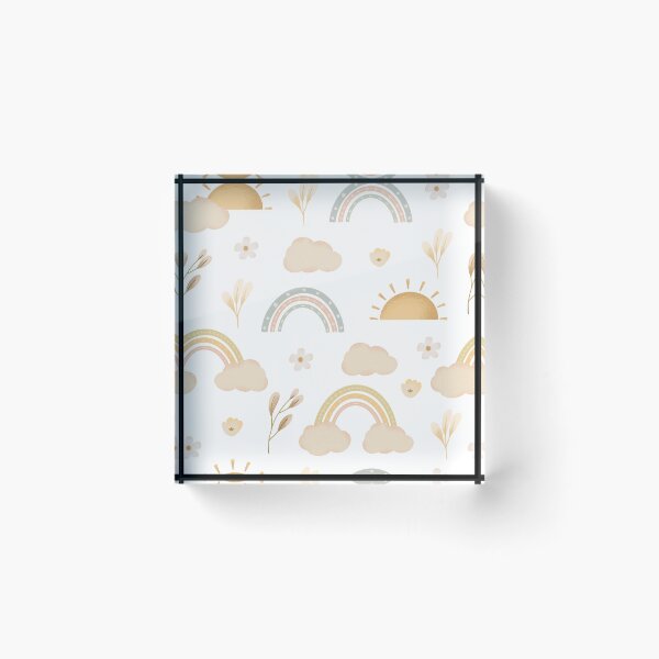 Item preview, Soft pastel rainbow print designed and sold by pinkyfish1010.