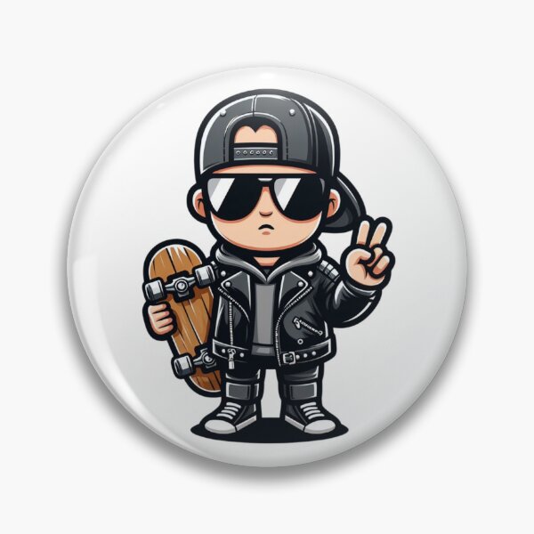 Item preview, Skater Boy Sticker designed and sold by Jonathanrk.