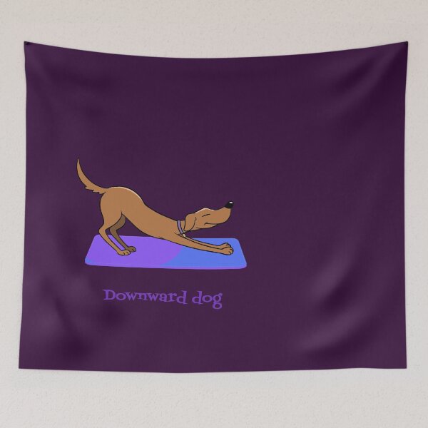 Item preview, Downward dog designed and sold by kookycomet.