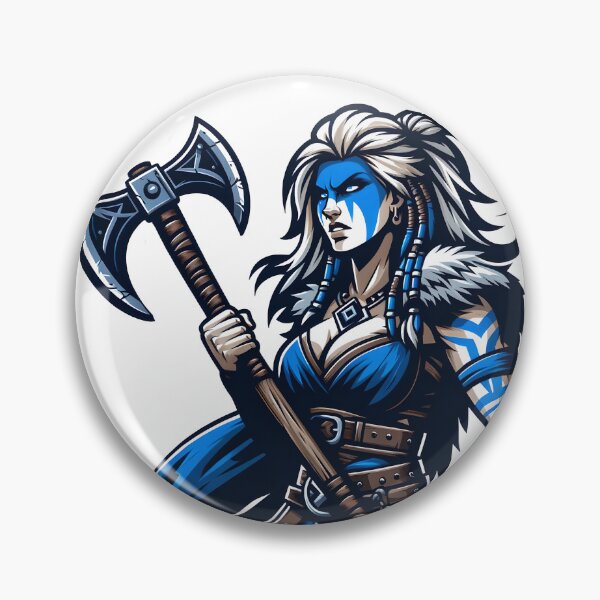 Item preview, Berserk woman designed and sold by CelticSagas.