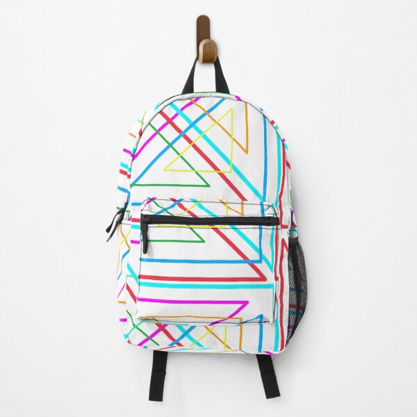 Item preview, Multicolored triangle art customized  designed and sold by theparkfact0.
