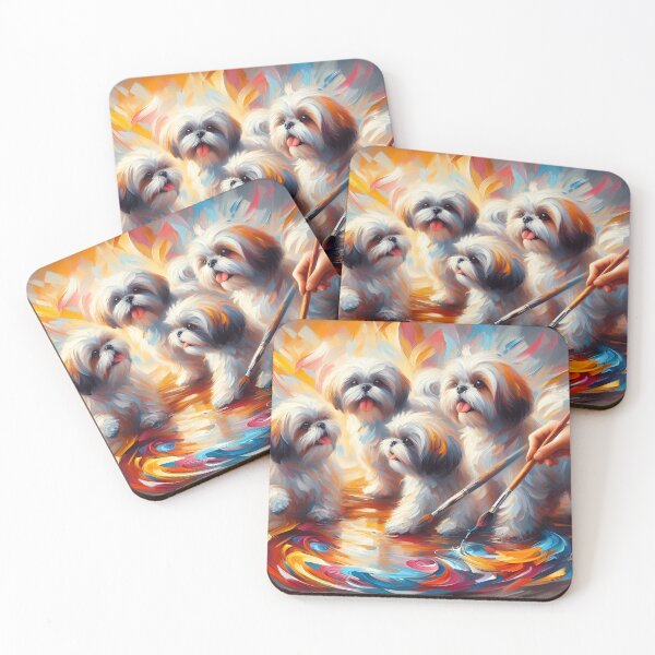 Item preview, Shih Tzu Whirlwind of Art designed and sold by PawspectCreate.