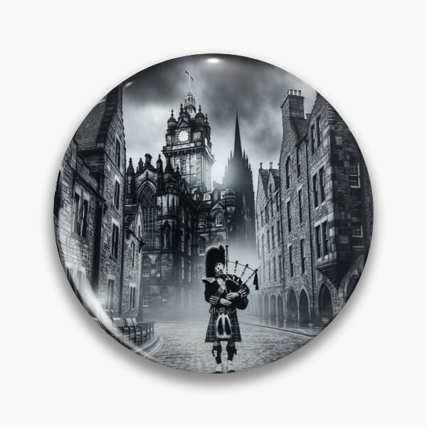 Item preview, Old Edinburgh looming spooky designed and sold by Barbara Burgess.