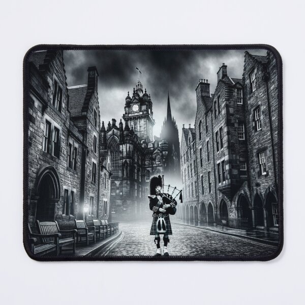 Item preview, Old Edinburgh looming spooky designed and sold by Barbara Burgess.