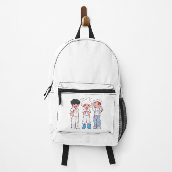 Item preview, SKZ DANCERACHA: White love (Felix, Hyunjin, Leeknow) White Background designed and sold by Huniii.