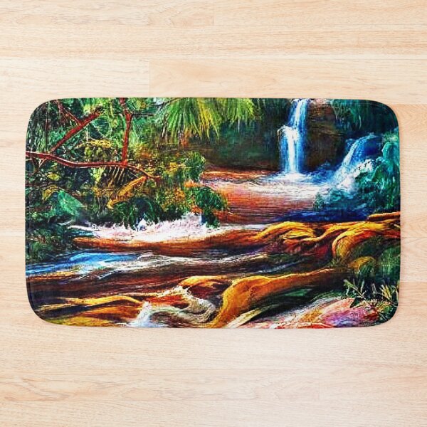 Item preview, Waterfall in jungle designed and sold by George Hutton Hunter.
