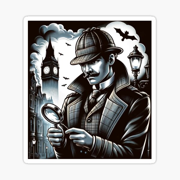 Item preview, Sherlock Holmes Fan Art 2 designed and sold by ThenRadio.