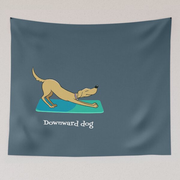 Item preview, Downward dog designed and sold by kookycomet.
