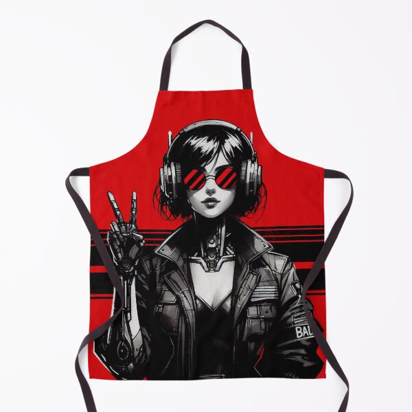 Item preview, Cyberpunk Neon Noir Bad Girl designed and sold by RESToRAPTOR.