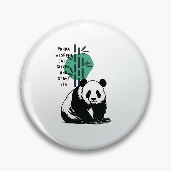 Artikelvorschau, Bambus-Zen-Panda entworfen und verkauft von KnotToday.