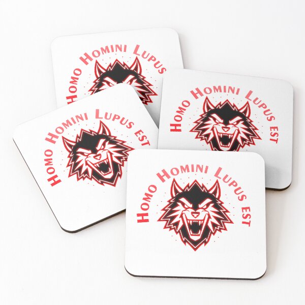 Item preview, Man is a wolf to man designed and sold by wojciech-c.