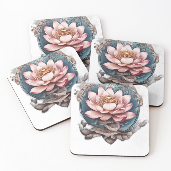 Item preview, Lotus Compass Harmony: Tattoo-Style T-Shirt Collection designed and sold by Newsubh.