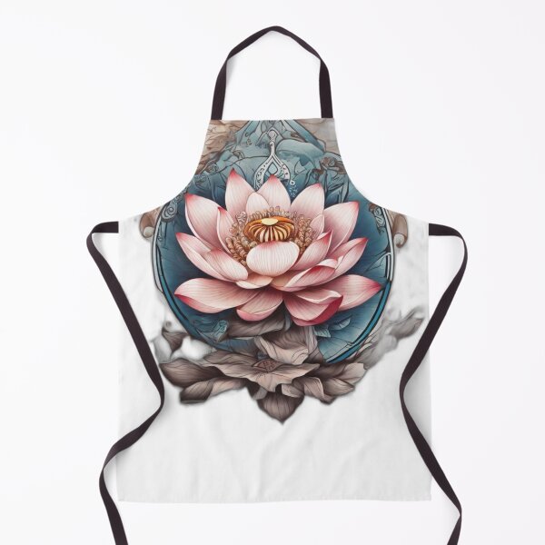 Item preview, Lotus Compass Harmony: Tattoo-Style T-Shirt Collection designed and sold by Newsubh.