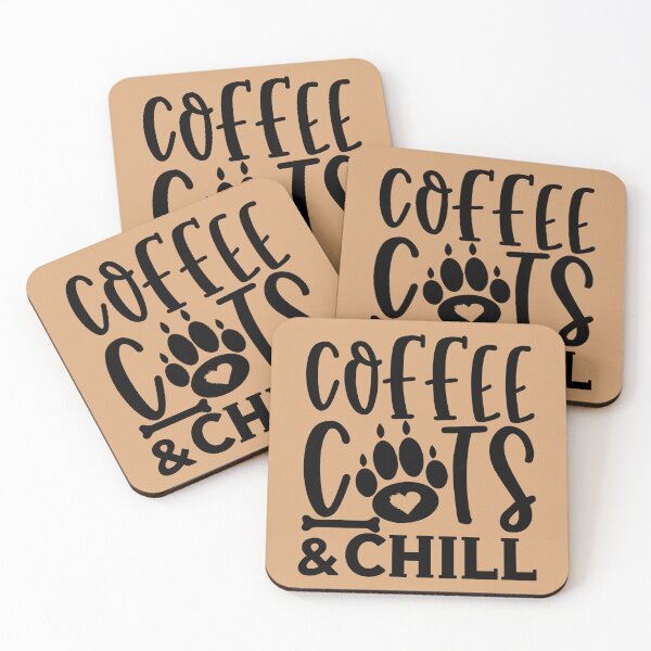 Item preview, Coffee, Cats and Chill designed and sold by MacMerch121.