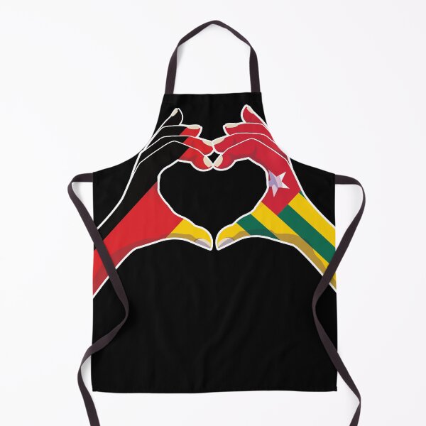 Item preview, Togo Togolese Germany German Love Heart Peace designed and sold by FlagX.