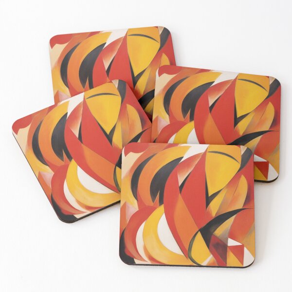 Item preview, Rhythmic Dance of Shapes designed and sold by DeMuurdecoratie.