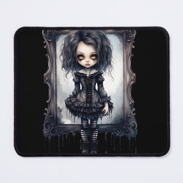 Item preview, Gothic doll - Nadja doll - Creepy designed and sold by GlunmanStore.