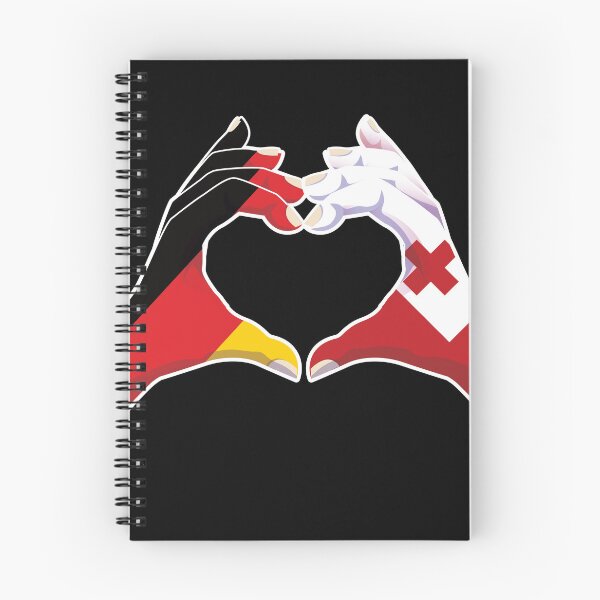 Item preview, Tonga Tongan Germany German Love Heart Peace designed and sold by FlagX.
