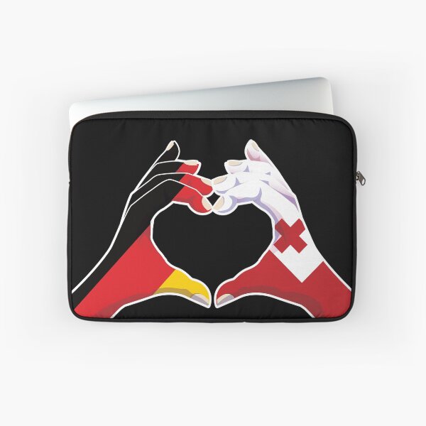 Item preview, Tonga Tongan Germany German Love Heart Peace designed and sold by FlagX.