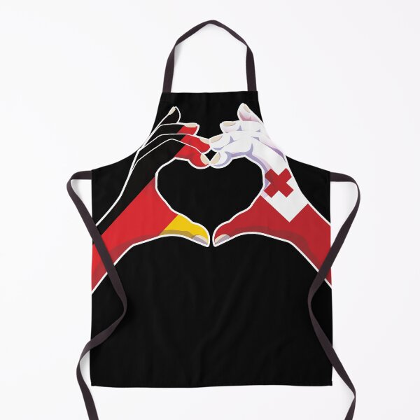Item preview, Tonga Tongan Germany German Love Heart Peace designed and sold by FlagX.