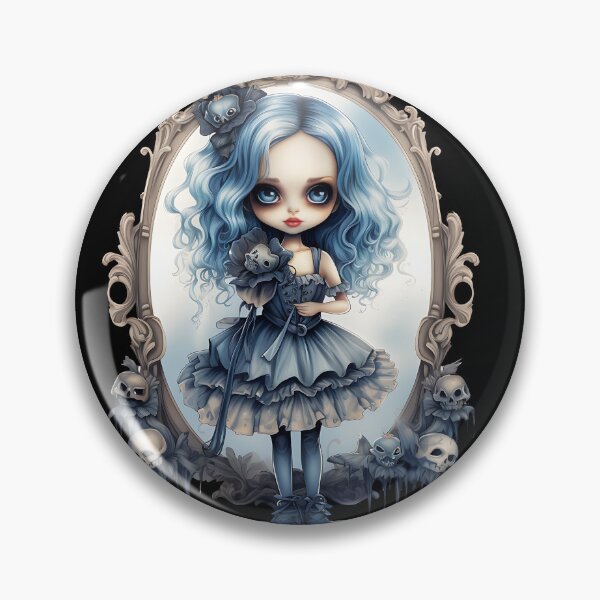 Item preview, Gothic doll - Nadja doll - Creepy designed and sold by GlunmanStore.