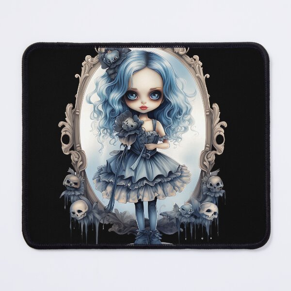 Item preview, Gothic doll - Nadja doll - Creepy designed and sold by GlunmanStore.