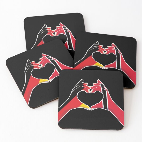 Item preview, Trinidad Tobago Germany German Love Heart Peace designed and sold by FlagX.