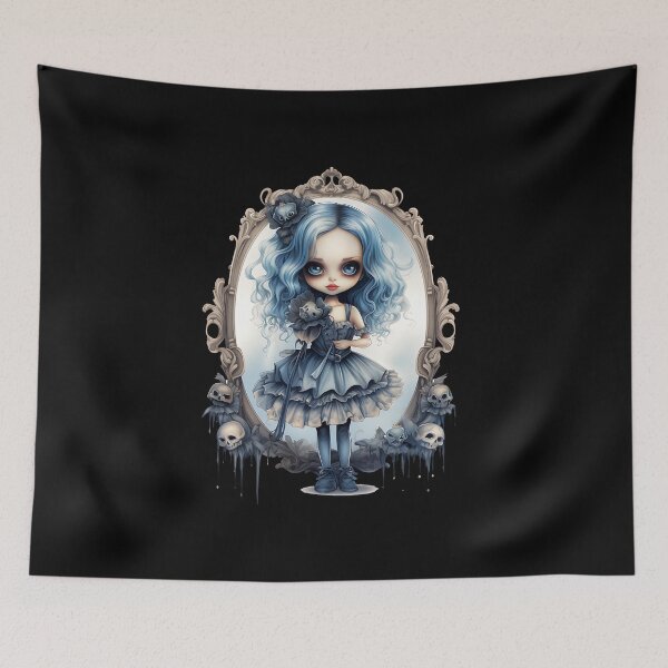 Item preview, Gothic doll - Nadja doll - Creepy designed and sold by GlunmanStore.